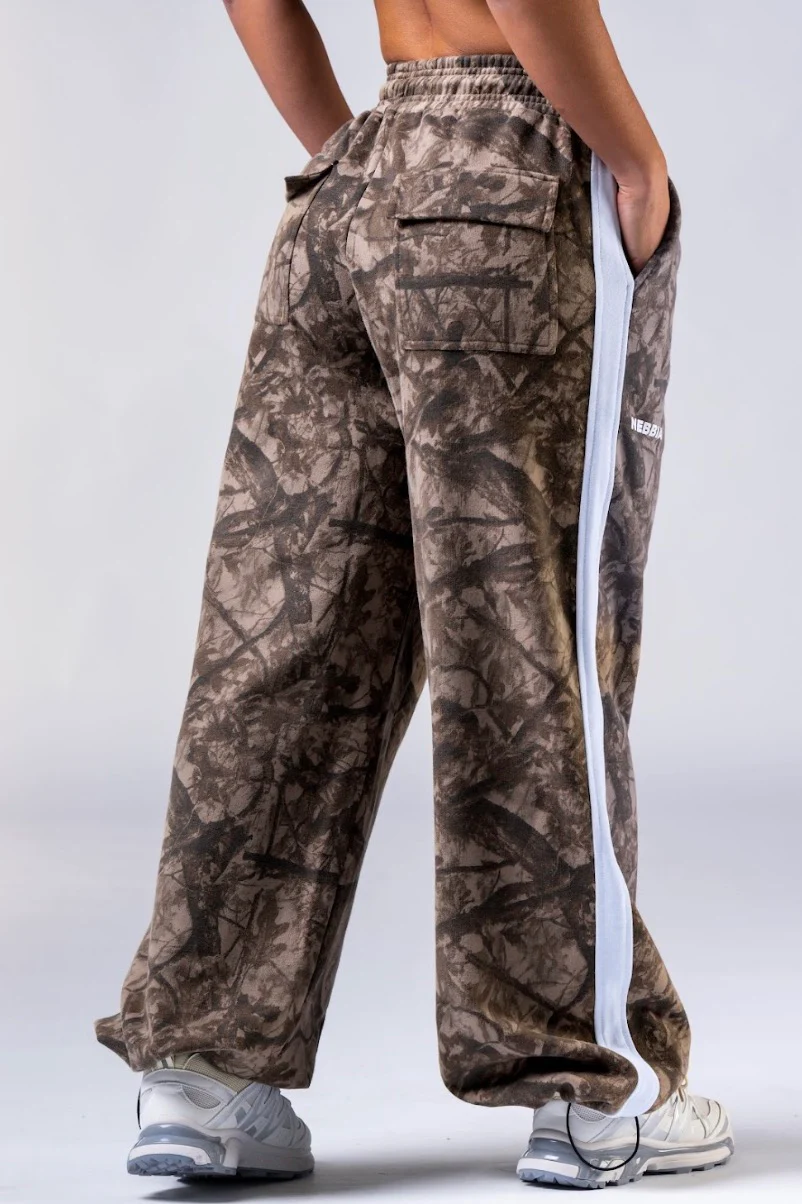 Pantaloni della tuta mimetici oversize Nebbia Power 896 - Marrone chiaro - immagine 8
