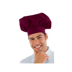 Cappello da cuoco bordeaux UDS 00530
